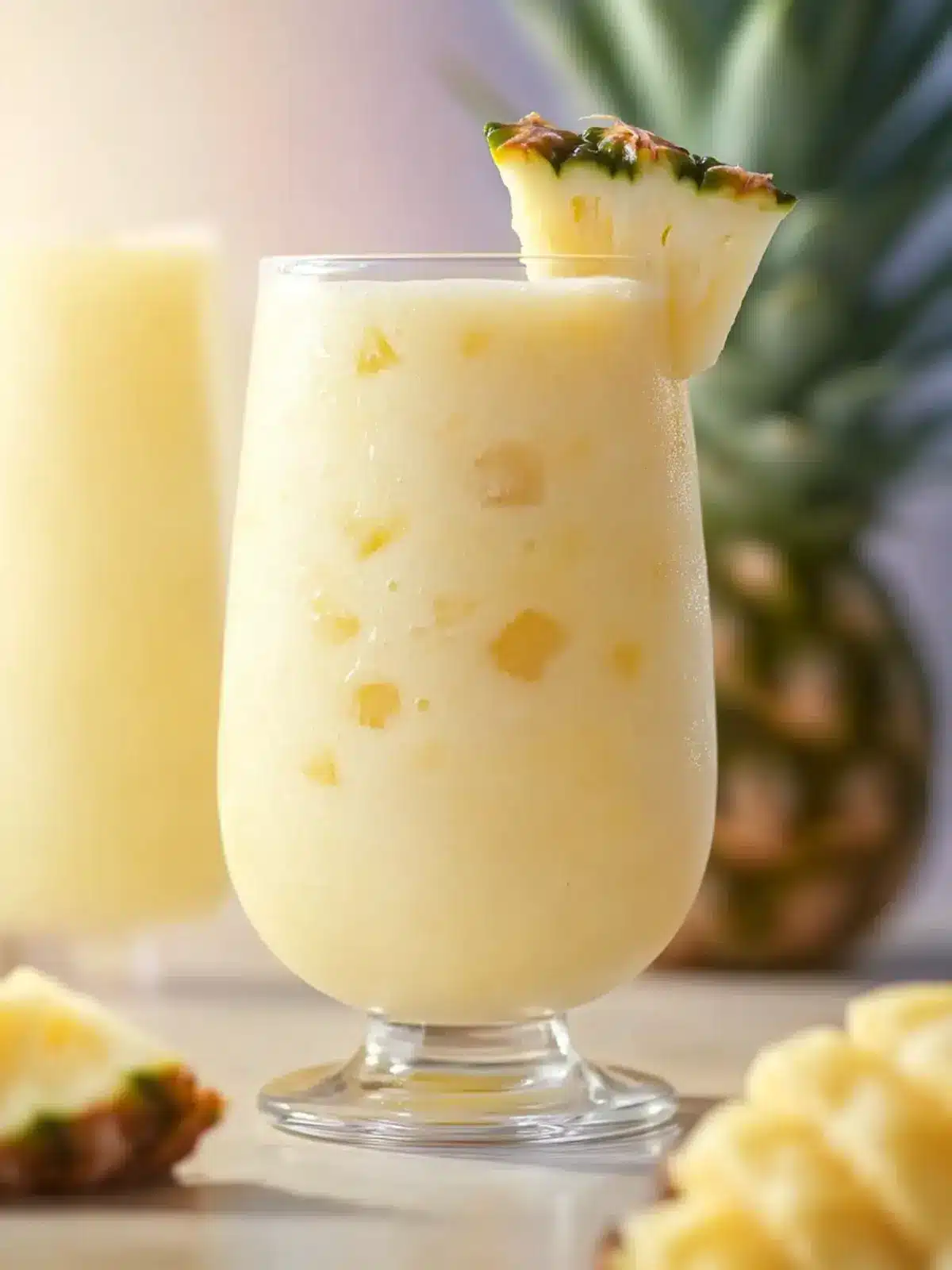 Elevate Your Tropical Pina Colada Smoothie with Mango & Protein